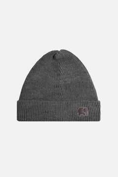 Safor Rib Knit Beanie Heather Grey