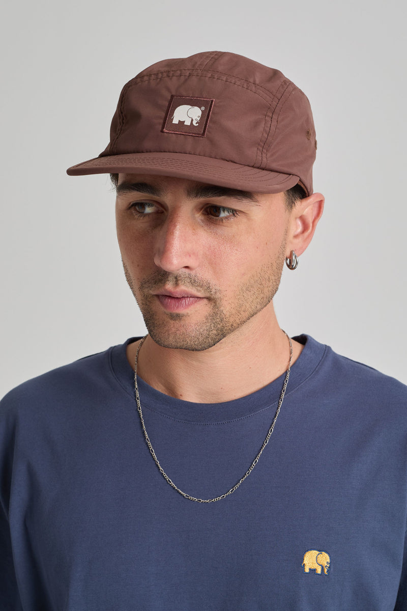 Water Repellent Nylon 5 Panel Cap Espresso – Trendsplant