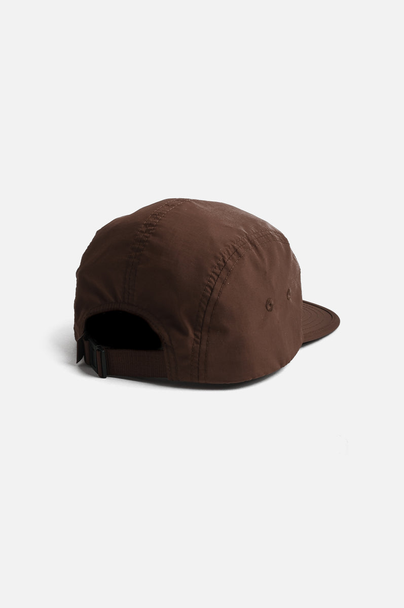 Water Repellent Nylon 5 Panel Cap Espresso – Trendsplant