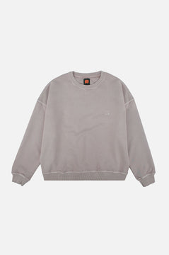 Women's Essential Pigment Heavyweight Oversized Sweater Island Fossil