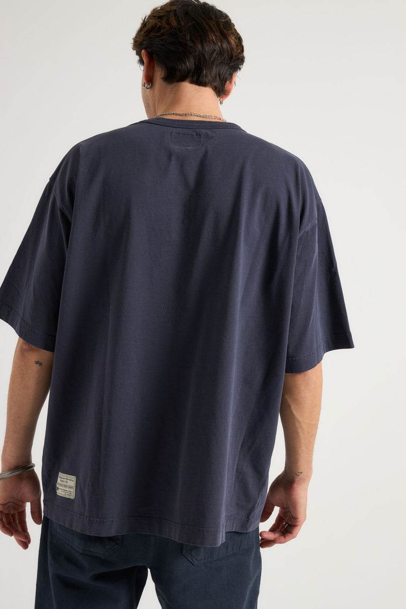 Bench Oversized T-Shirt Baritone Blue – Trendsplant