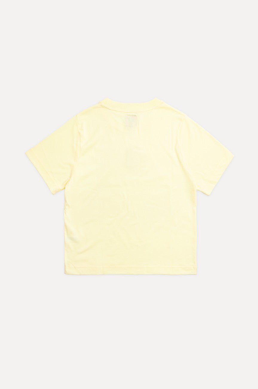 Women's Frozen Yellow Organic Essential T-Shirt