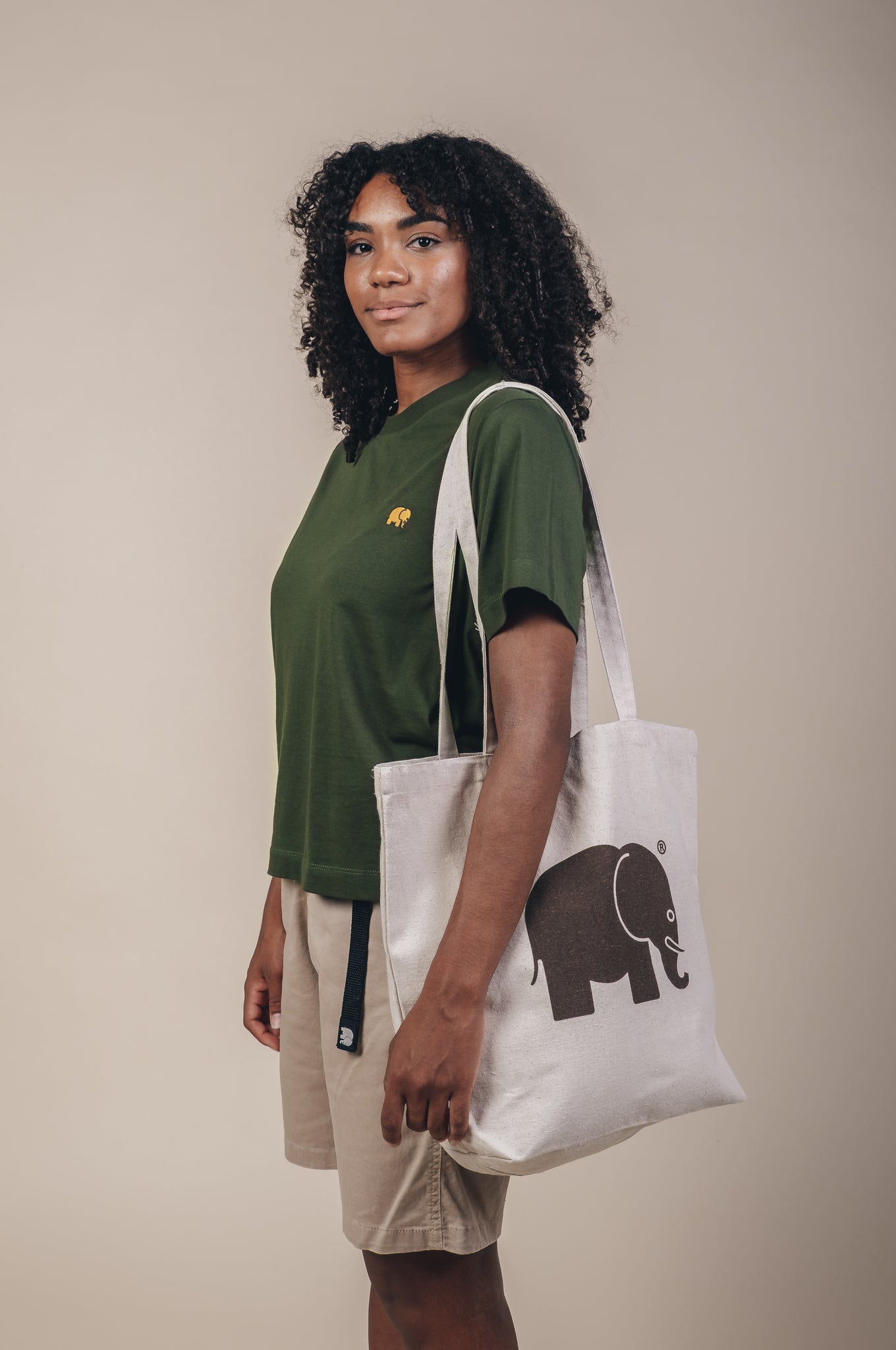 Women's Organic Essential T-Shirt Kombu Green