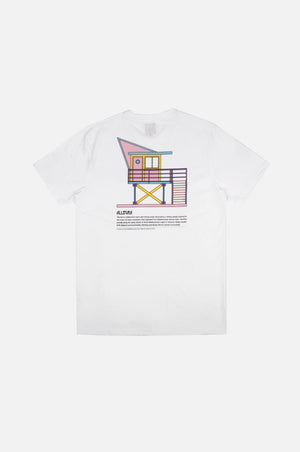 Silhouette posteriore della T-Shirt Allegra Hut in bianco | TP_IMAGE_TYPE=SILHOUETTE_BACK
