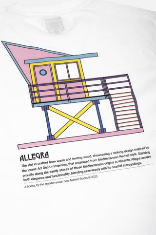 Dettaglio del retro della T-Shirt Allegra Hut Antonyo Marest x Trendsplant | TP_IMAGE_TYPE=DETAIL