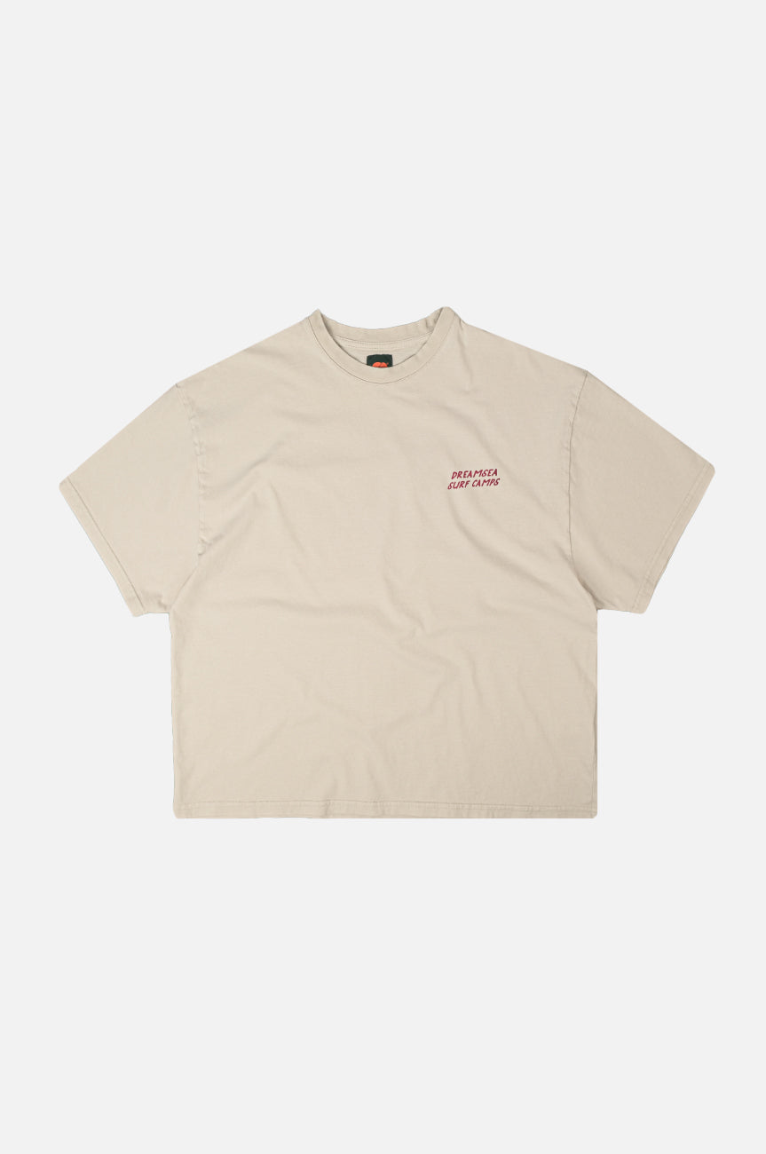 Wild Surf Pigment T-Shirt Almond Milk