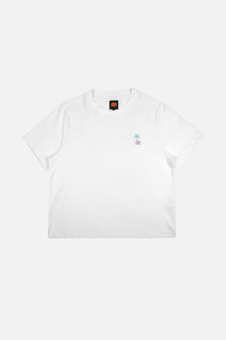 Front silhouette of Women's Allegra Hut T-Shirt in white | TP_IMAGE_TYPE=SILHOUETTE_FRONT