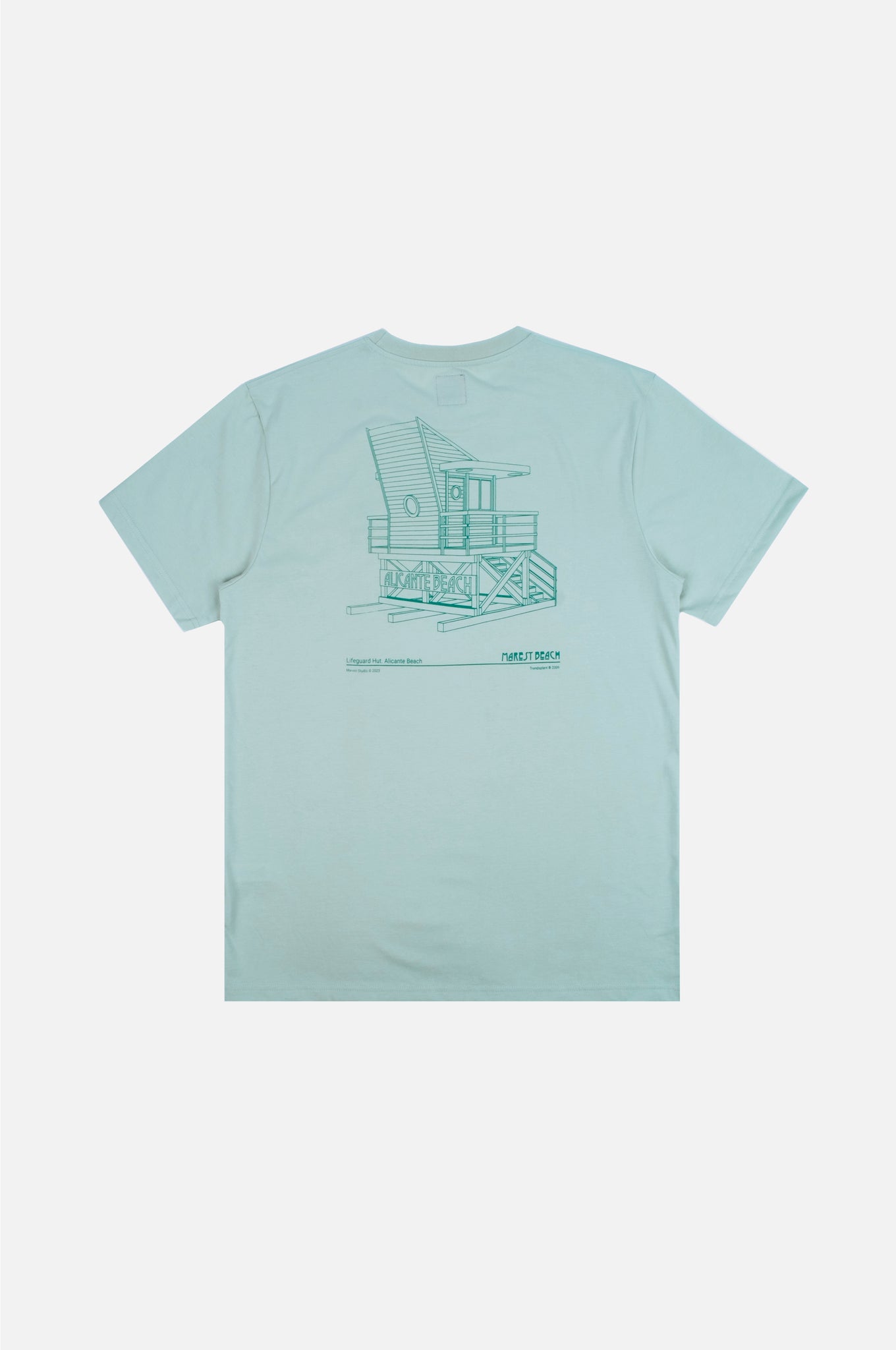Antonyo Marest x Trendsplant Sketch T-Shirt Paris Green