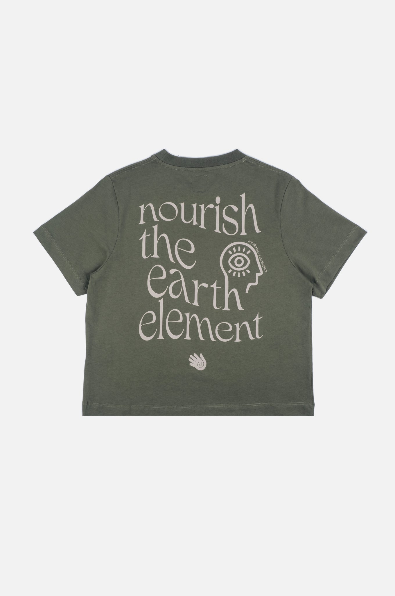 Women's Trendsplant x Equilibrium - Nourish T-Shirt Kelp