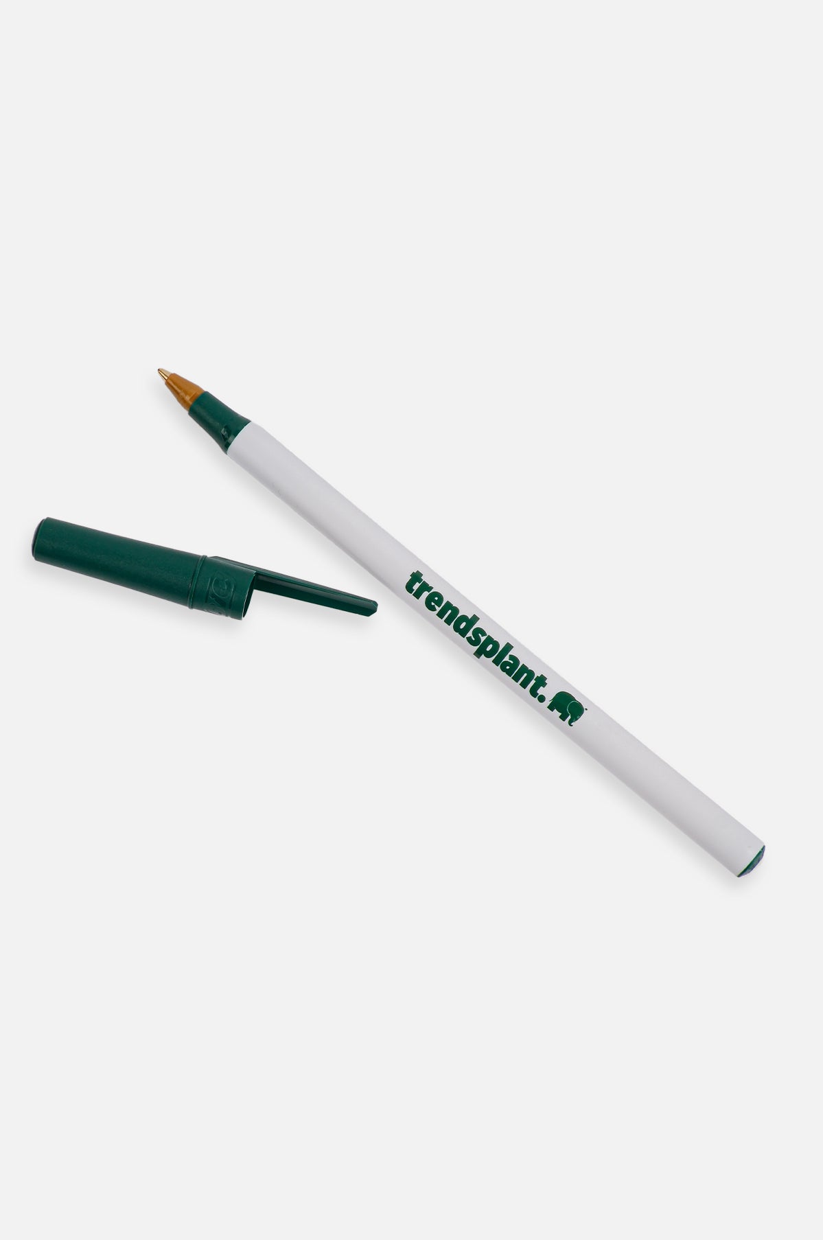 Logo BIC® Eco Ball Pen 5 Pack White/Trendsplant Green