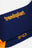 Vue de détail des Color Block Light Crew Socks en Navy, montrant le nom de la marque et des accents de couleurs contrastés | TP_IMAGE_TYPE=DETAIL