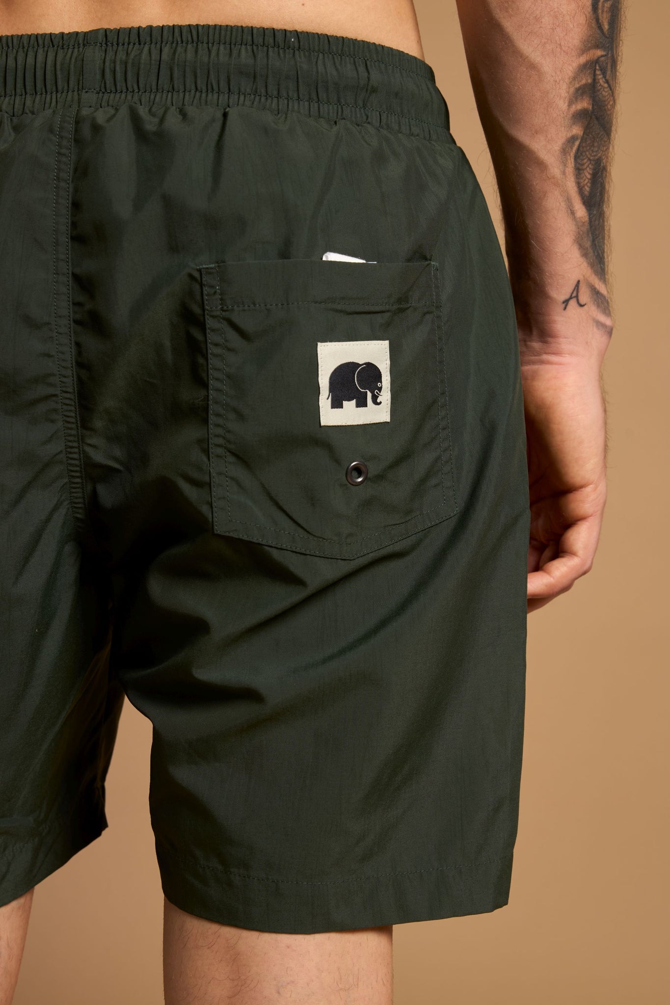 Essential Q-Nova® Swim Trunks Forest Green