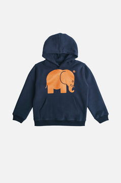 Kid's Organic Classic Hoodie Trendsplant Blue