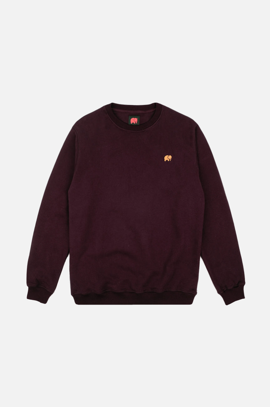 Wine red sale sweatshirt