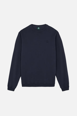 Essential Sweatshirt in Parisian Blue con classico girocollo e maniche lunghe | TP_IMAGE_TYPE=SILHOUETTE_FRONT