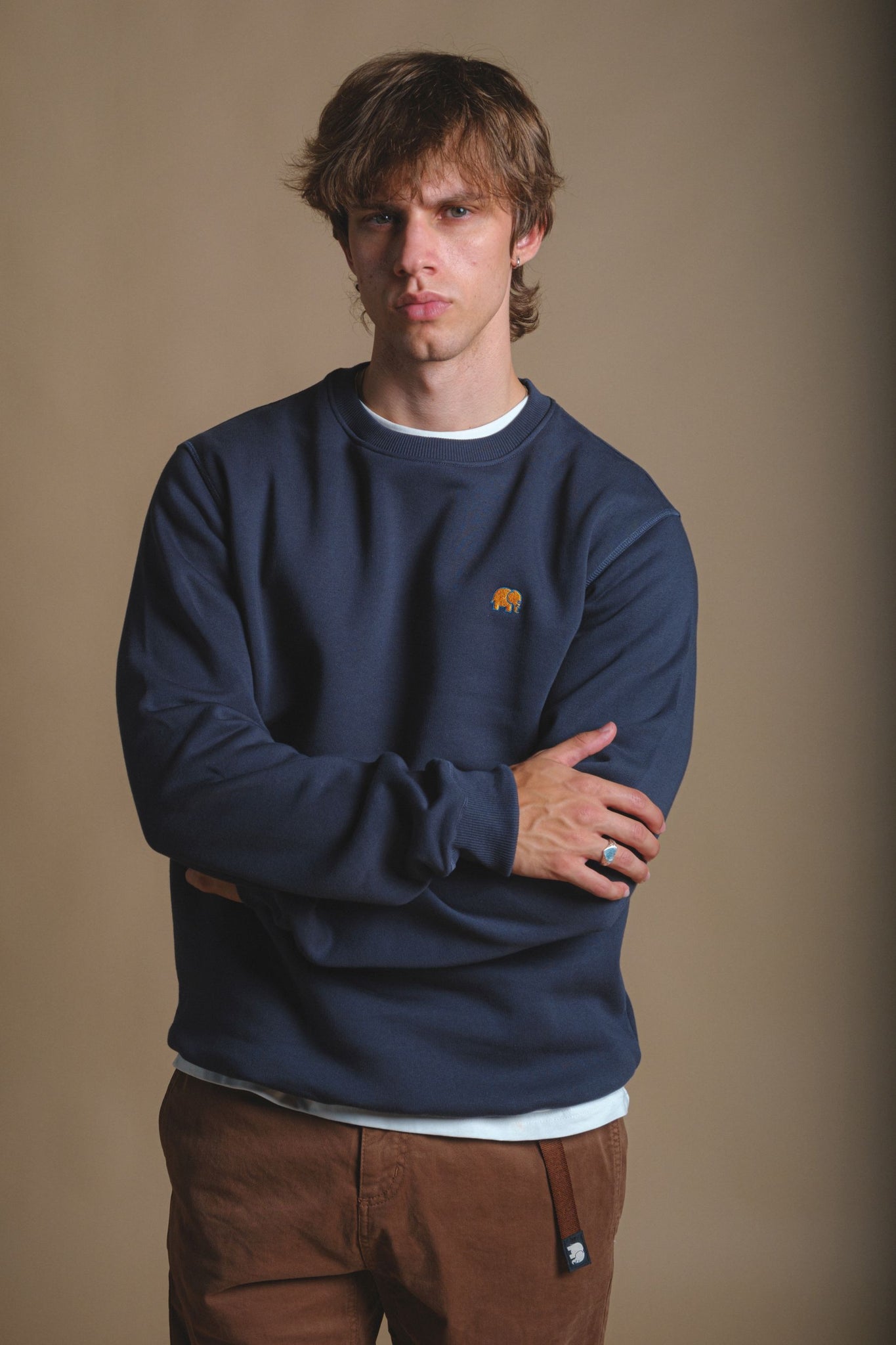 Organic Essential Sweater Trendsplant Blue