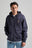 Personne portant un Organic Essential Zip Hoodie en Trendsplant Blue, vue de face | TP_IMAGE_TYPE=MODEL_FRONT