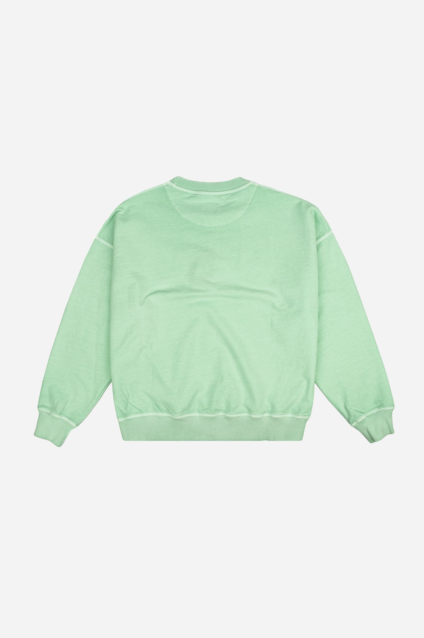 Women's Essential Pigment Oversized Sweater Dusty Aqua