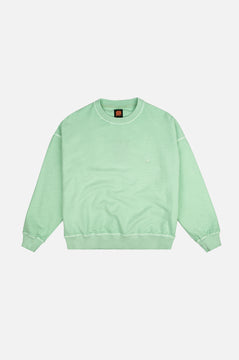 Women's Essential Pigment Oversized Sweater Dusty Aqua