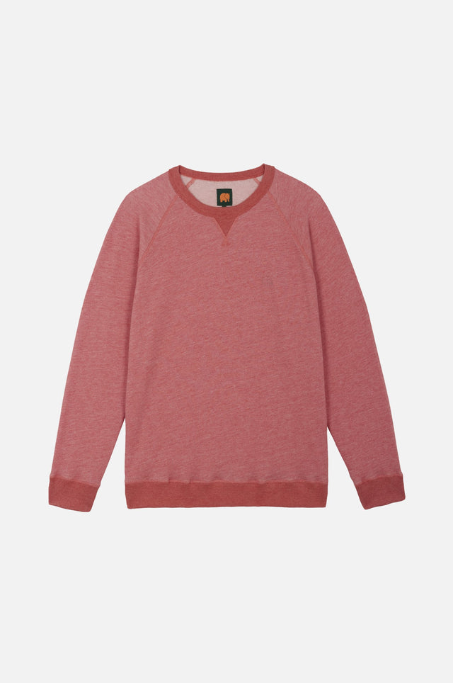 Silhouette de face du Essential Lightweight Sweatshirt en Salty Red | TP_IMAGE_TYPE=SILHOUETTE_FRONT