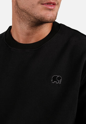 Organic Essential Sweater Black Trendsplant –