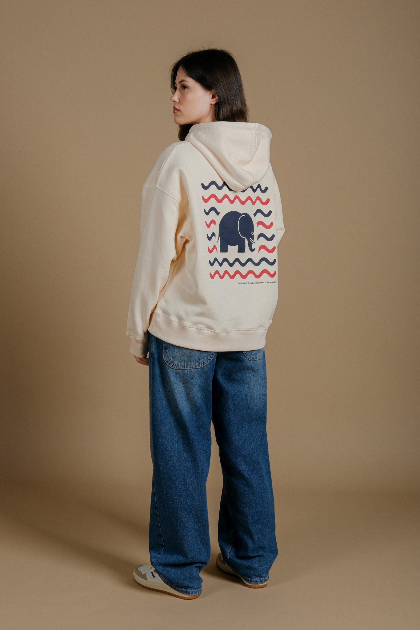 Women's Explanada Organic Oversized Hoodie Ivory