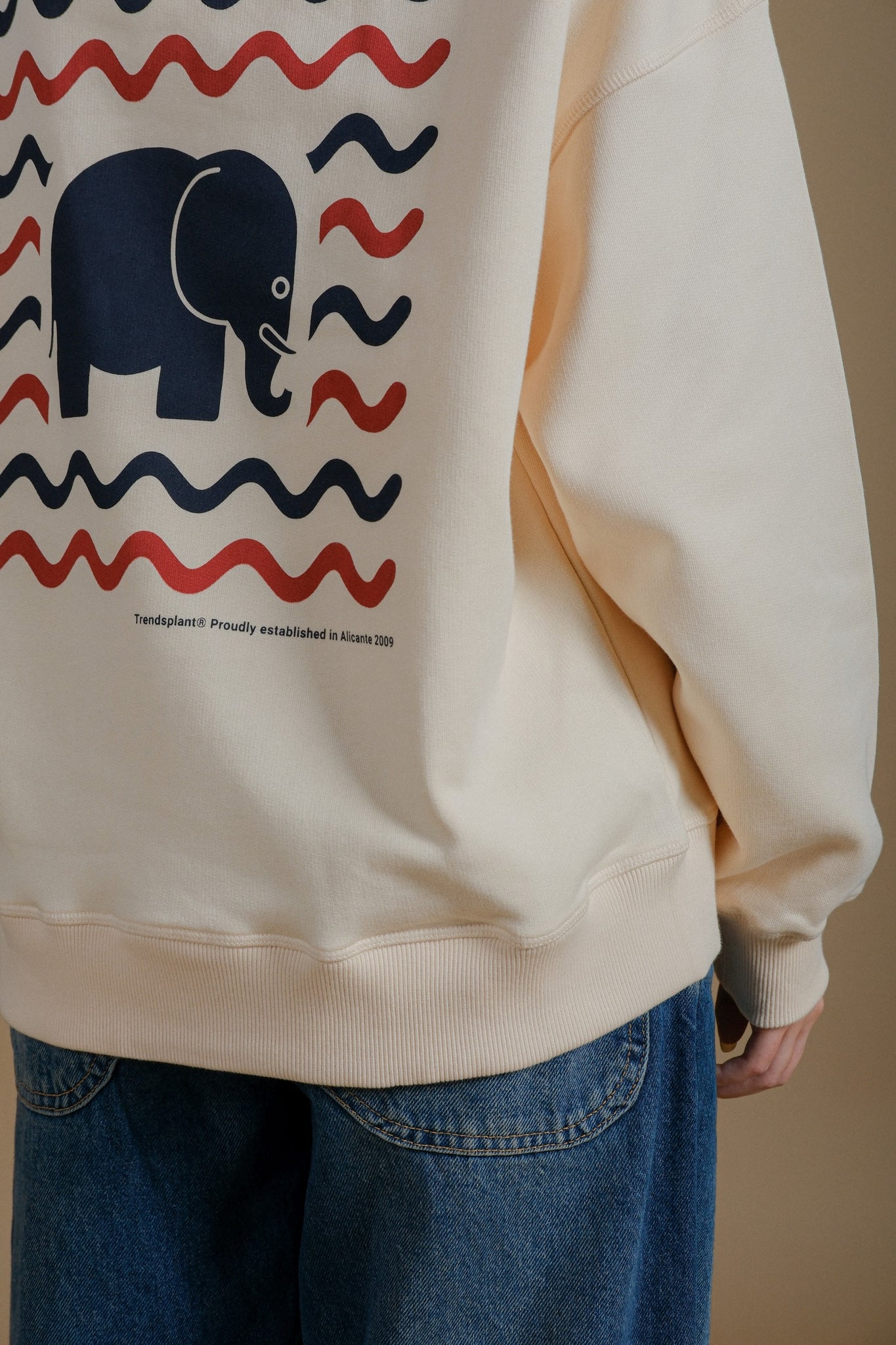 Women's Explanada Organic Oversized Hoodie Ivory