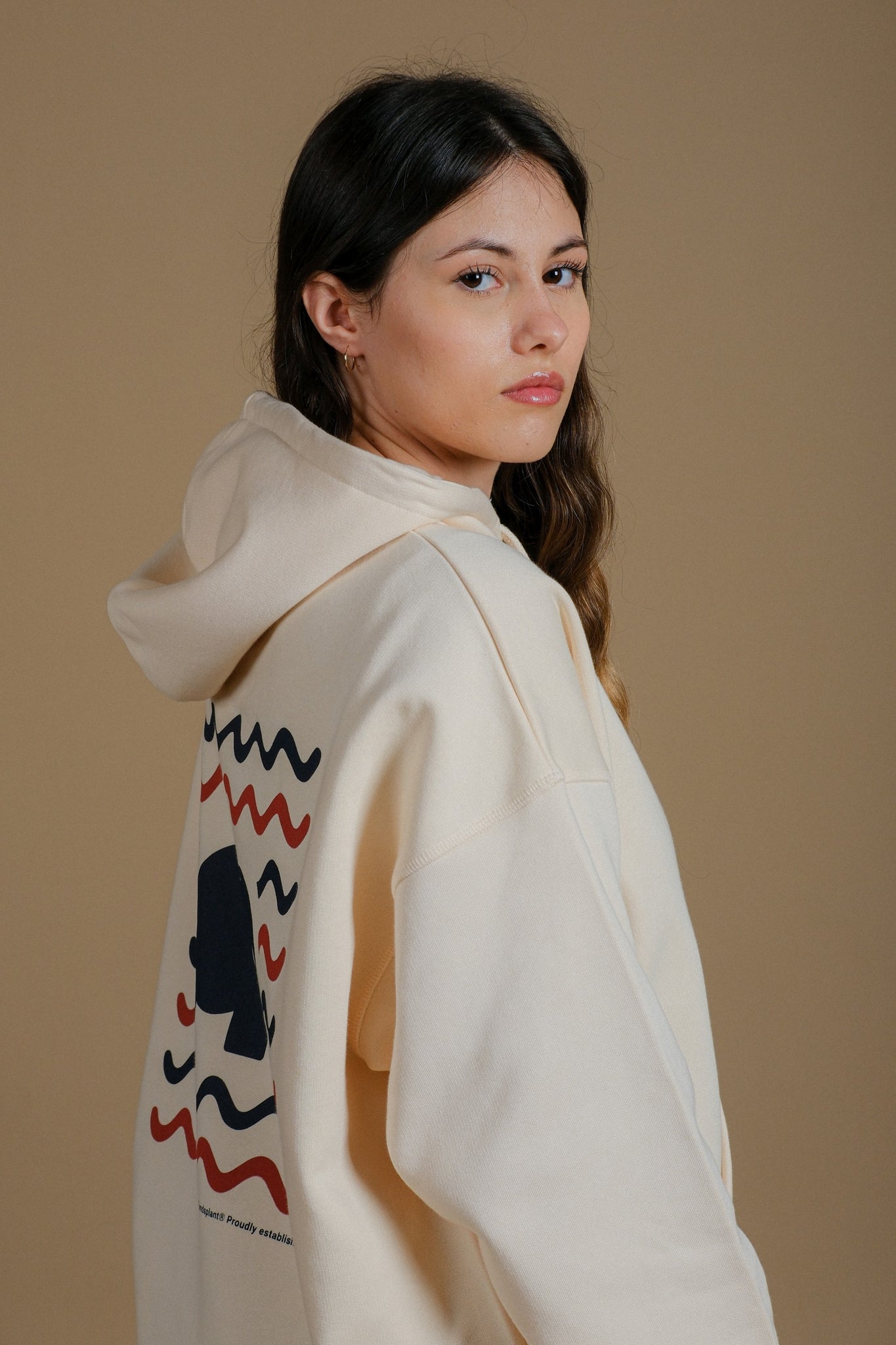 Women's Explanada Organic Oversized Hoodie Ivory