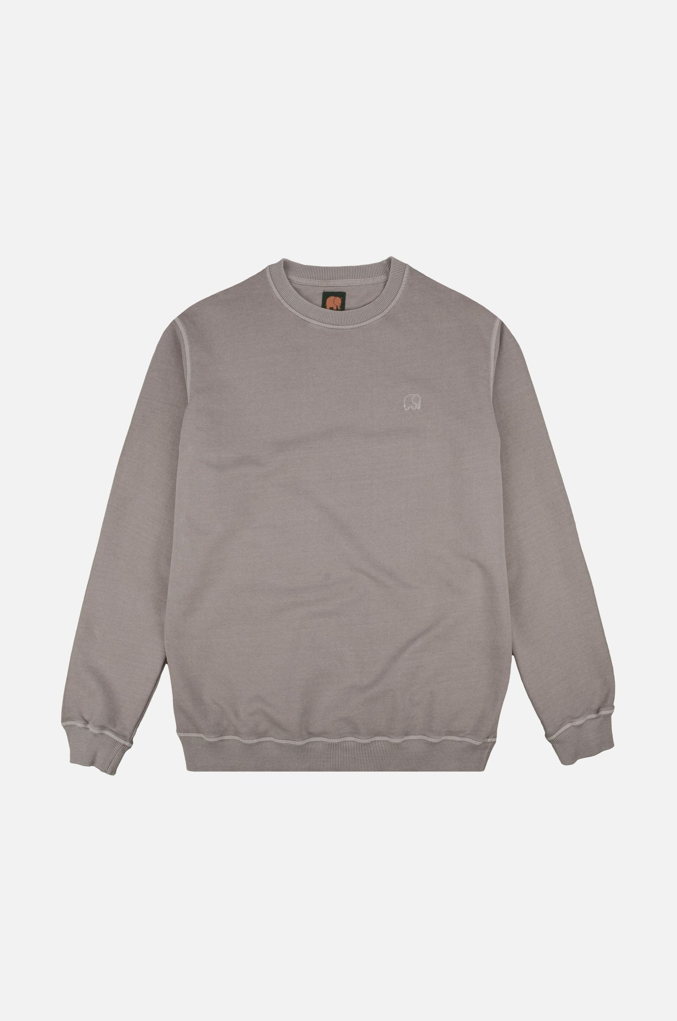 Essential Pigment Heavyweight Sweater Elephant Skin