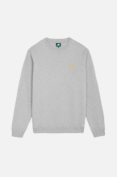 Sudadera Orgánica Esencial Heather Grey