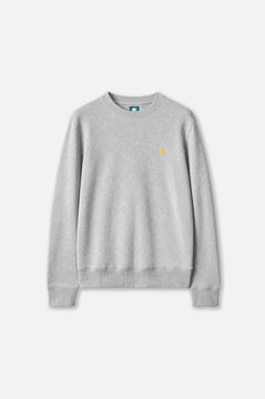 Organic Essential Sweatshirt Heather Grey