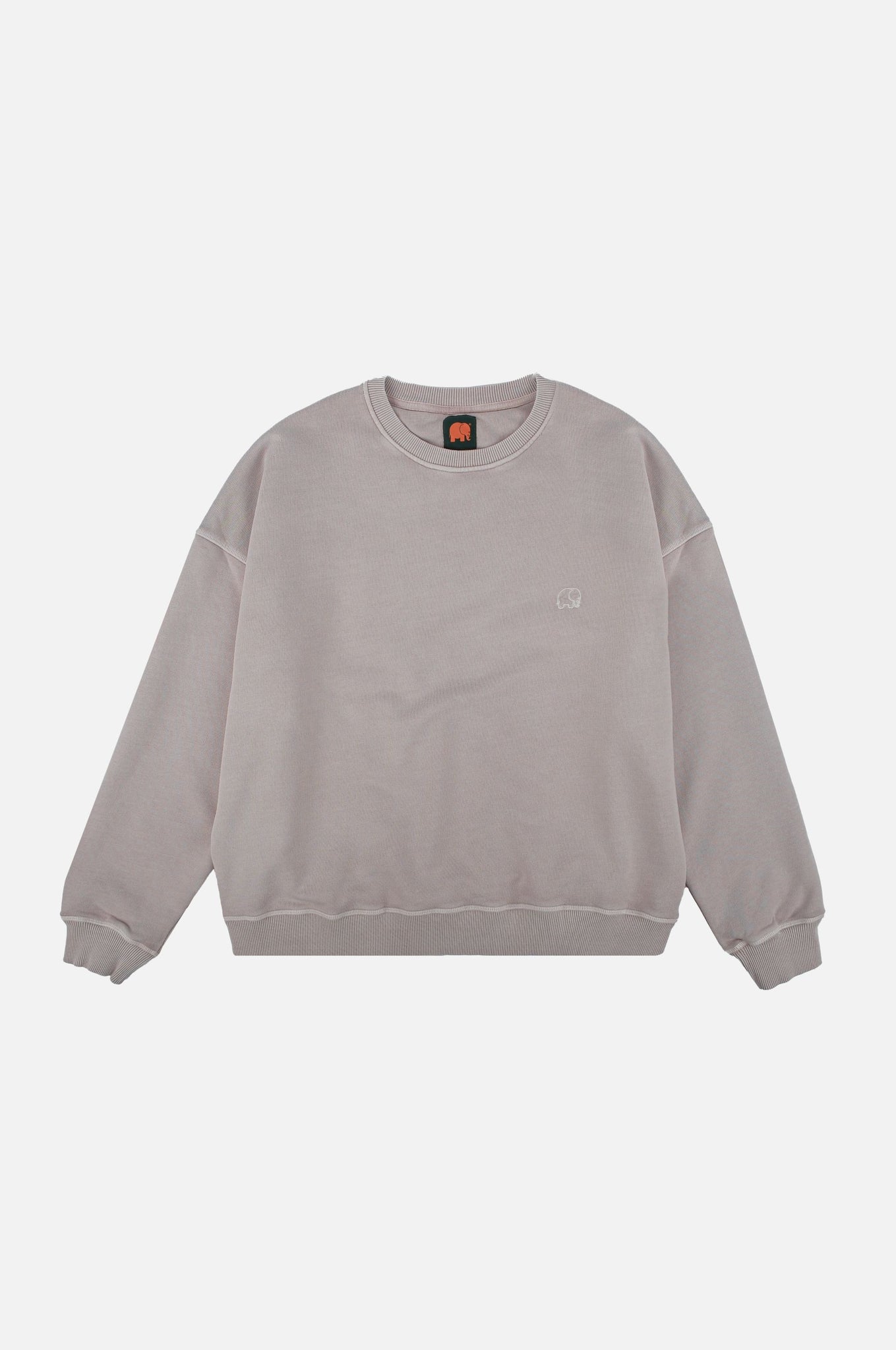 Women's Essential Pigment Heavyweight Oversized Sweater Island Fossil