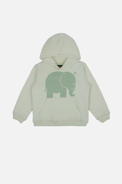 Kid's Organic Classic Hoodie Mint Green
