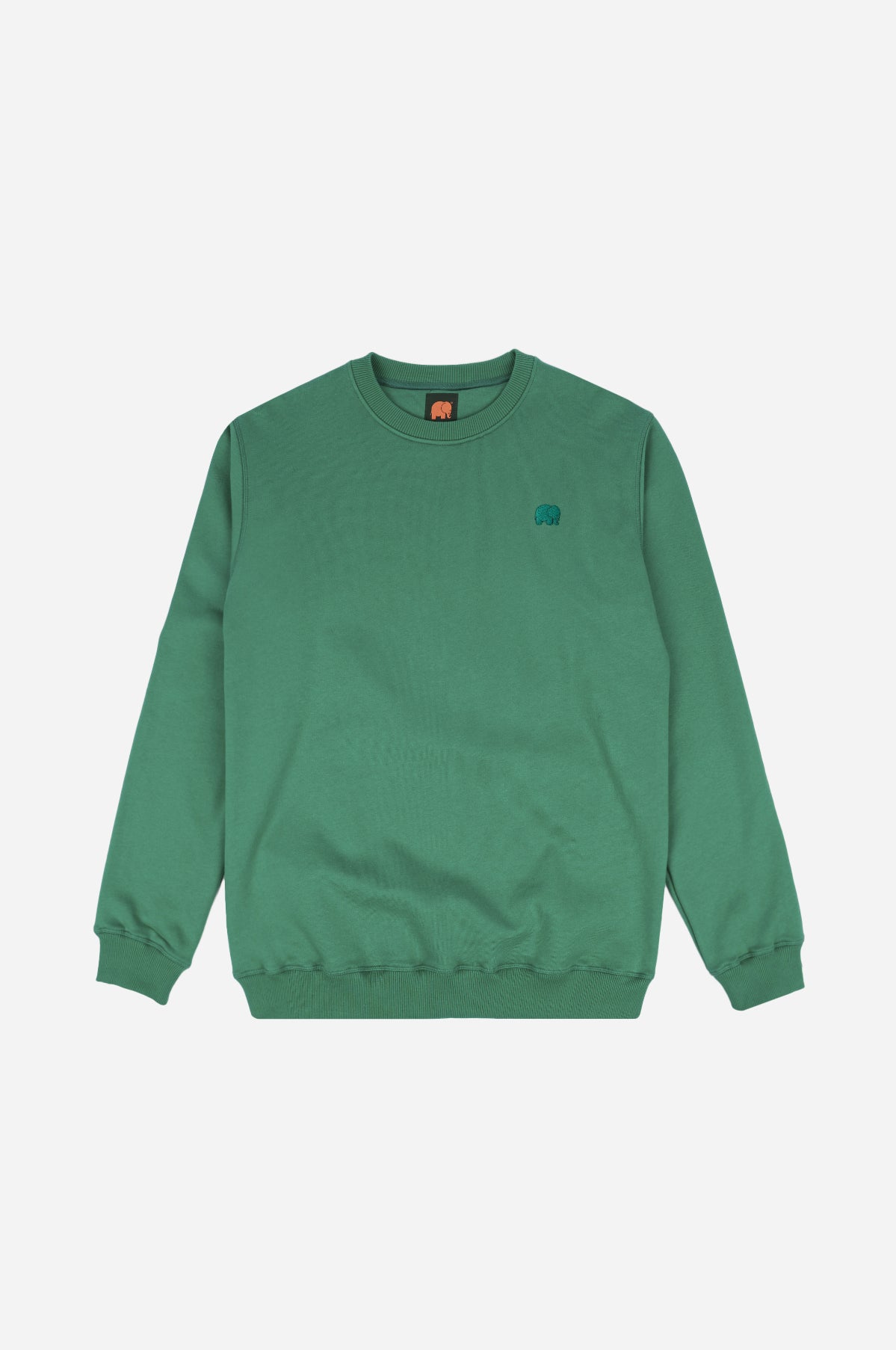 Organic Essential Sweater Bosphorus Green