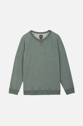 Silhouette de face du Essential Lightweight Sweatshirt en Salty Green | TP_IMAGE_TYPE=SILHOUETTE_FRONT