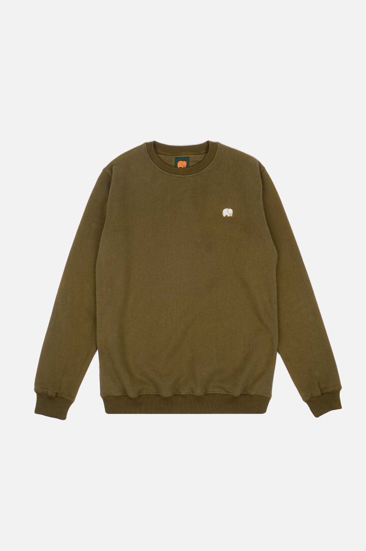 Organic Essential Sweater Fir Green