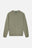 Essential Sweatshirt in Agave Green, featuring a classic crew neckline and long sleeves, displayed in a front view without a model. | TP_IMAGE_TYPE=SILHOUETTE_FRONT