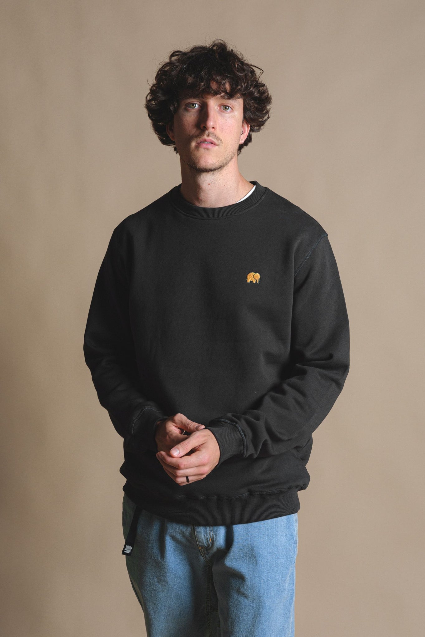 Sudadera Orgánica Esencial Scarab Green