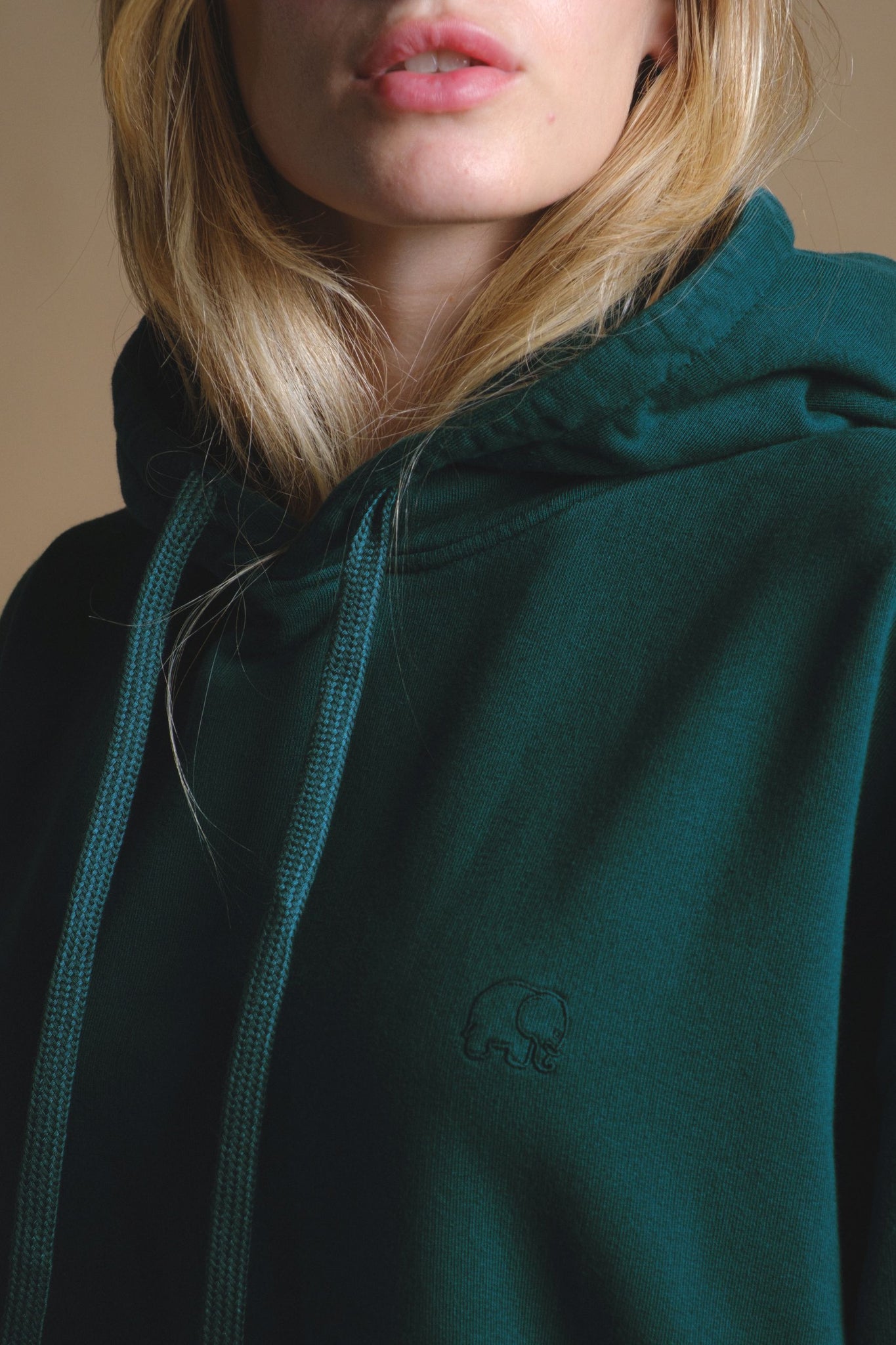 Women's Essential Garment Heavyweight Oversized Hoodie Botanical Garden