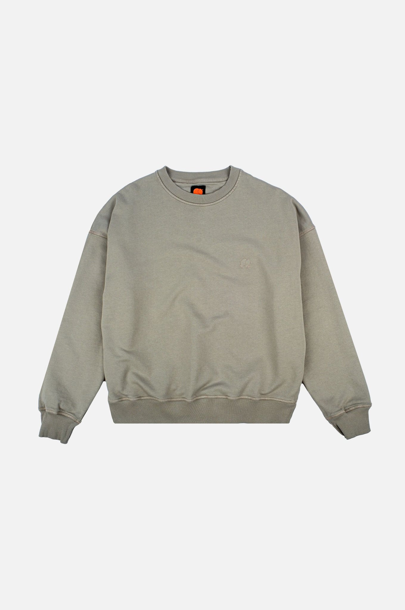 Women's Essential Garment Heavyweight Oversized Sweater Dried Sage
