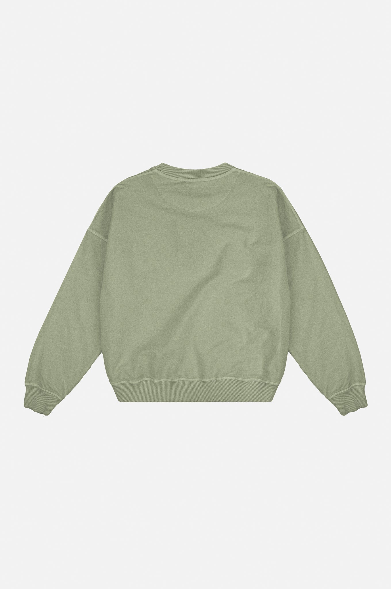 Women's Essential Pigment Oversized Sweater Reseda Green