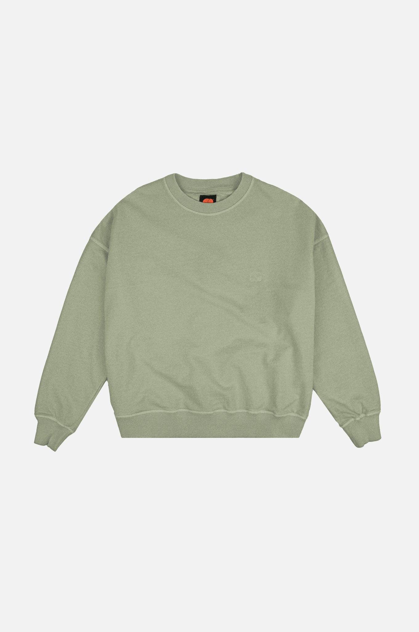 Women's Essential Pigment Oversized Sweater Reseda Green