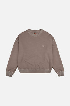 Women's Essential Pigment Heavyweight Oversized Sweater Brindle