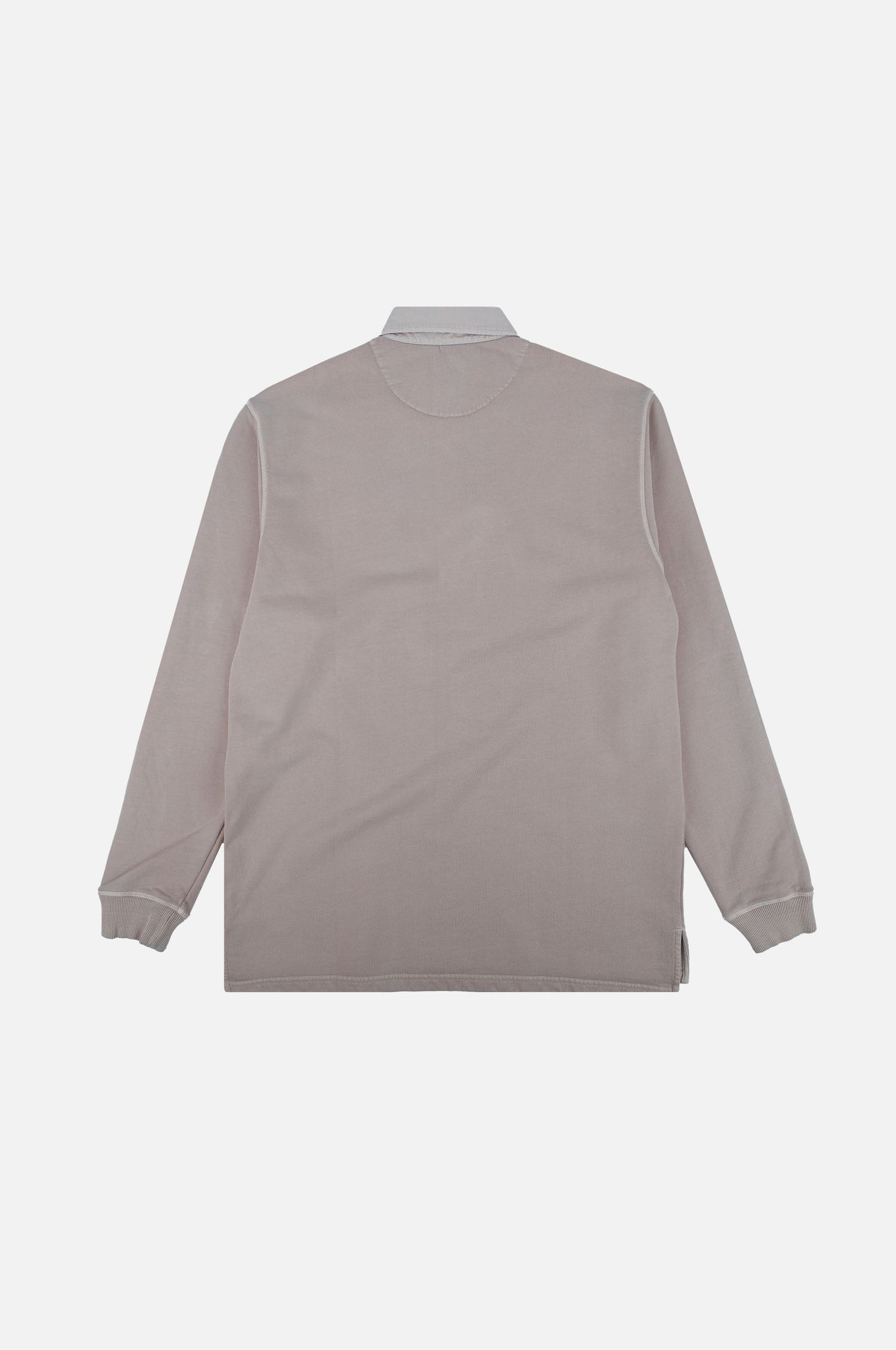 Essential Pigment Heavyweight Polo Sweater Island Fossil