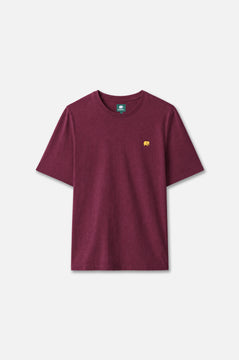 Organic Essential T-Shirt Burgundy