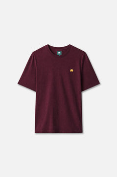 Camiseta Orgánica Esencial Wine Red