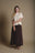 Persona con camiseta Pearled Ivory, vista frontal | TP_IMAGE_TYPE=MODEL_FRONT