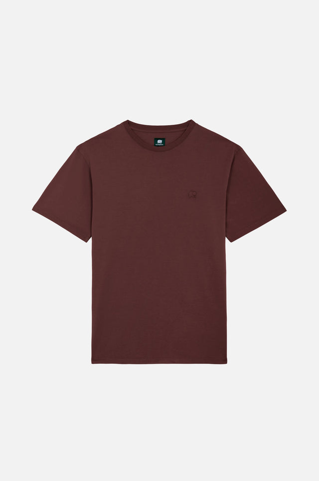 T-shirt Essential en Puce Purple présenté de face, mettant en valeur son design classique et sa couleur. | TP_IMAGE_TYPE=SILHOUETTE_FRONT