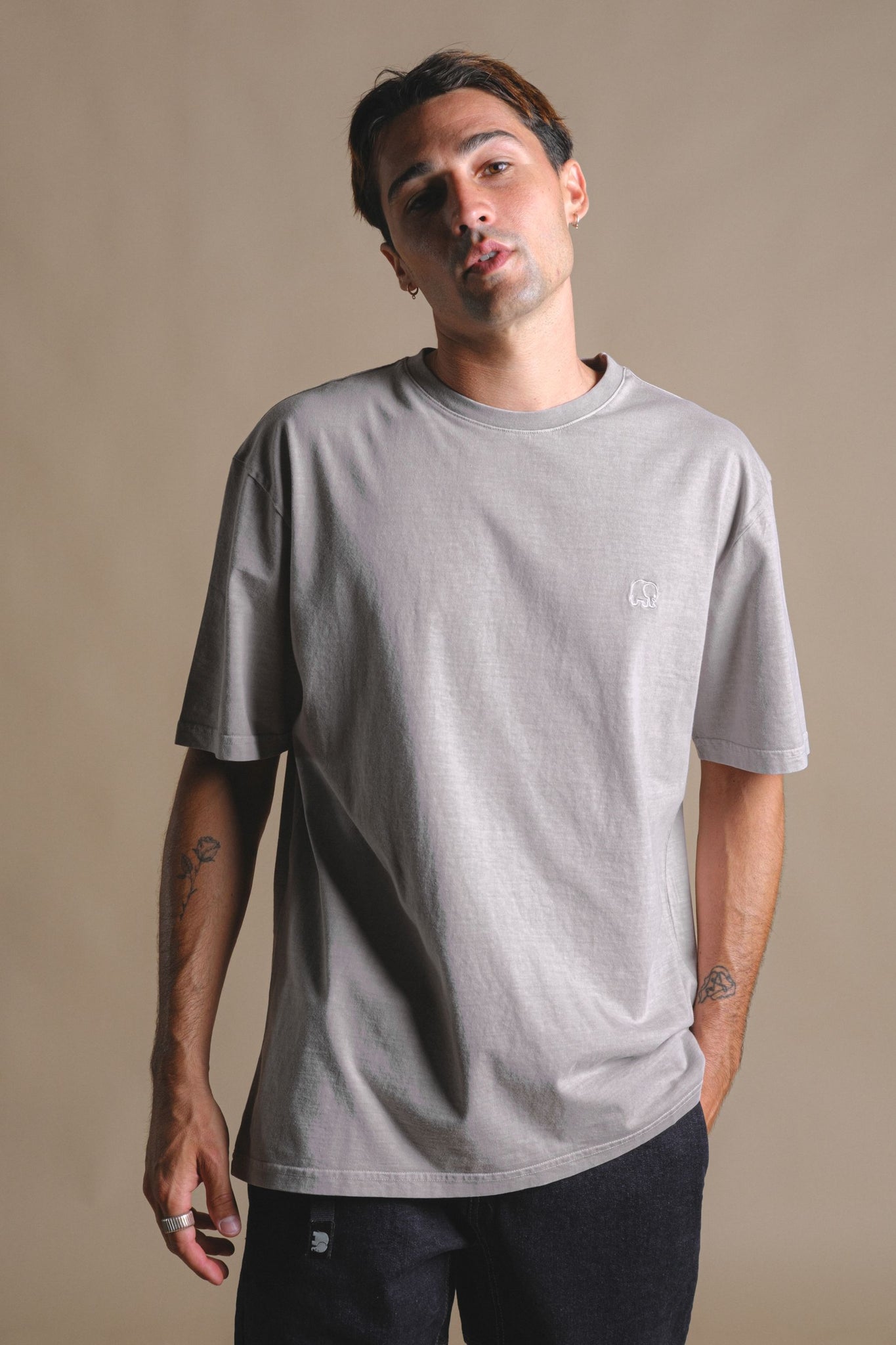 Essential Pigment T-Shirt Elephant Skin