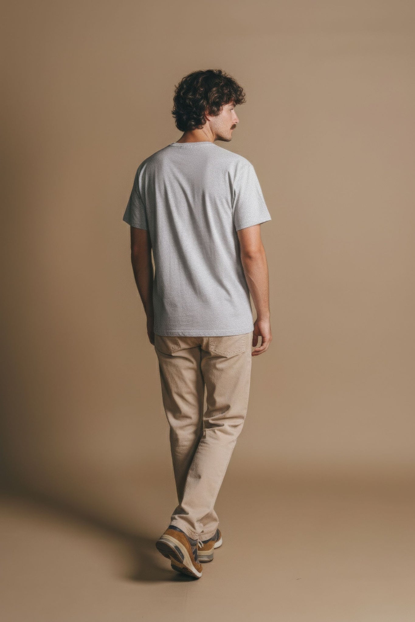 Organic Essential T-Shirt Heather Grey
